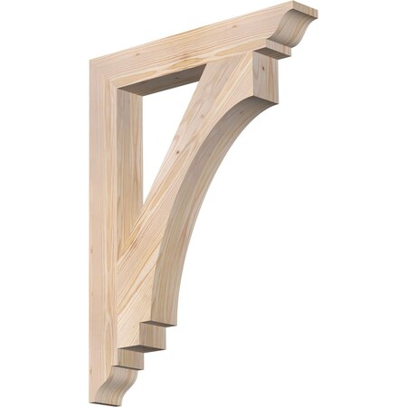 Ekena Millwork Imperial Traditional Smooth Bracket, Douglas Fir, 3 1/2"W x 24"D x 32"H BKT04X24X32IMP01SDF